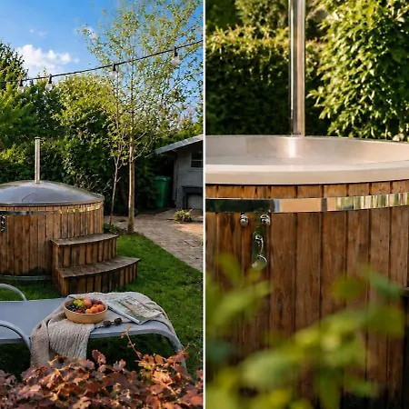 Sfeervol Ontspannen Op De Veluwe Met Prive Hottub - Boslodge By Cence